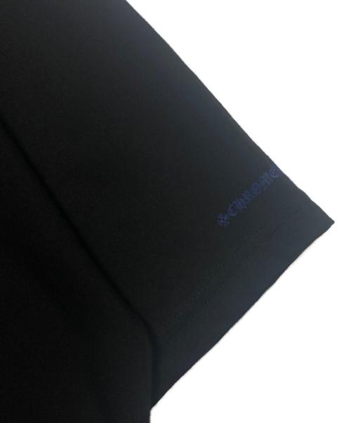 CHROME HEARTS（クロムハーツ）CHROME HEARTS (クロムハーツ) ネックロゴTシャツ ブラック サイズ:XLの古着・服飾アイテム