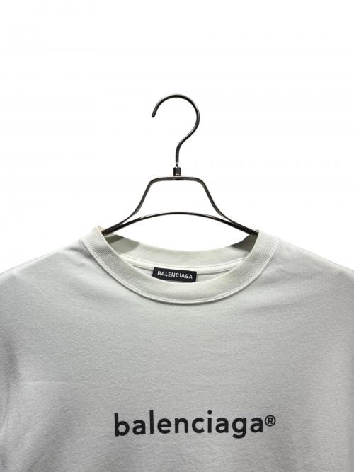 BALENCIAGA（バレンシアガ）BALENCIAGA (バレンシアガ) 半袖Tシャツ ホワイト サイズ:XSの古着・服飾アイテム