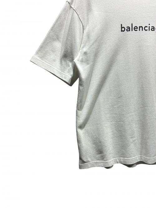 BALENCIAGA（バレンシアガ）BALENCIAGA (バレンシアガ) 半袖Tシャツ ホワイト サイズ:XSの古着・服飾アイテム