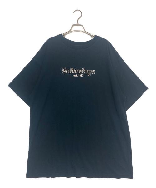 BALENCIAGA（バレンシアガ）BALENCIAGA (バレンシアガ) Established Logo Tee ネイビー サイズ:XXSの古着・服飾アイテム