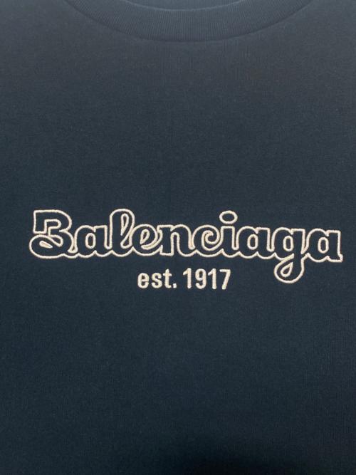 BALENCIAGA（バレンシアガ）BALENCIAGA (バレンシアガ) Established Logo Tee ネイビー サイズ:XXSの古着・服飾アイテム