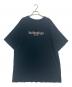 BALENCIAGA（バレンシアガ）の古着「Established Logo Tee」｜ネイビー