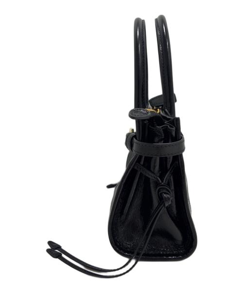 PRADA（プラダ）PRADA (プラダ) Pony Hair Leather Mini Handbag/ポニーレザーミニハンドバッグ/1BA486_2CYR_F0002_V_OOS ブラック サイズ:ミニの古着・服飾アイテム