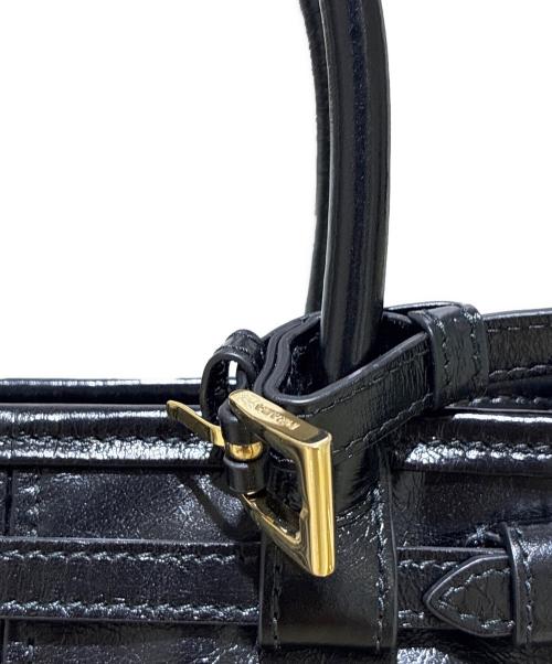 PRADA（プラダ）PRADA (プラダ) Pony Hair Leather Mini Handbag/ポニーレザーミニハンドバッグ/1BA486_2CYR_F0002_V_OOS ブラック サイズ:ミニの古着・服飾アイテム