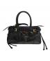 PRADA（プラダ）の古着「Pony Hair Leather Mini Handbag/ポニーレザーミニハンドバッグ/1BA486_2CYR_F0002_V_OOS」｜ブラック
