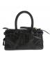 PRADA (プラダ) Pony Hair Leather Mini Handbag/ポニーレザーミニハンドバッグ/1BA486_2CYR_F0002_V_OOS ブラック サイズ:ミニ：330000円