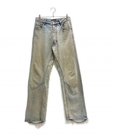 中古・古着通販】BALENCIAGA (バレンシアガ) 裾ダメージデニムパンツ