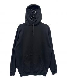 BALENCIAGA（バレンシアガ）の古着「バックロゴプルオーバーパーカー」｜ブラック