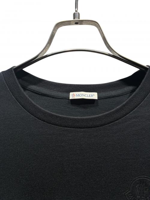 MONCLER（モンクレール）MONCLER (モンクレール) 半袖Tシャツ/G20938C00009 ブラック サイズ:Mの古着・服飾アイテム