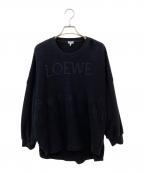 LOEWEロエベ）の古着「刺繍スウェット」｜ブラック