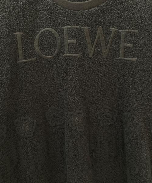 LOEWE（ロエベ）LOEWE (ロエベ) 刺繍スウェット ブラック サイズ:Sの古着・服飾アイテム