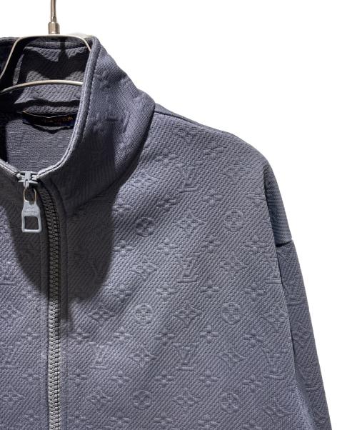 LOUIS VUITTON（ルイ ヴィトン）LOUIS VUITTON (ルイ ヴィトン) Monogram Track Jacket/モノグラムトラックジャケット/HHY43W グレー サイズ:XSの古着・服飾アイテム