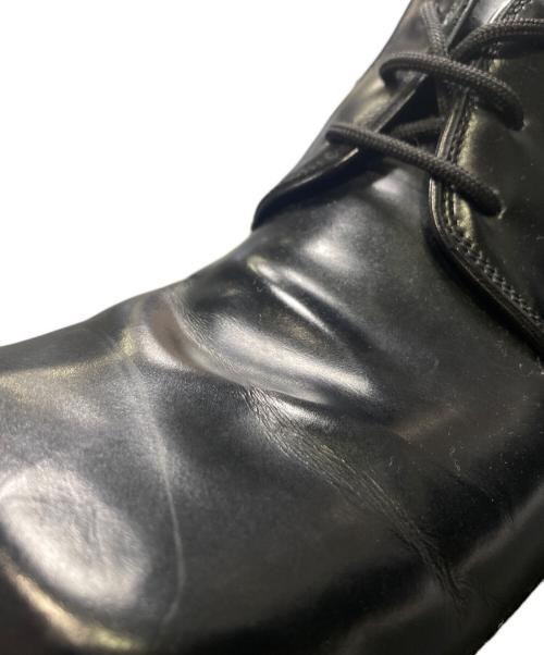 BALENCIAGA（バレンシアガ）BALENCIAGA (バレンシアガ) Inspector Leather Derby Shoes ブラック サイズ:40の古着・服飾アイテム