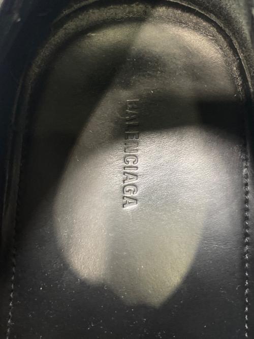 BALENCIAGA（バレンシアガ）BALENCIAGA (バレンシアガ) Inspector Leather Derby Shoes ブラック サイズ:40の古着・服飾アイテム