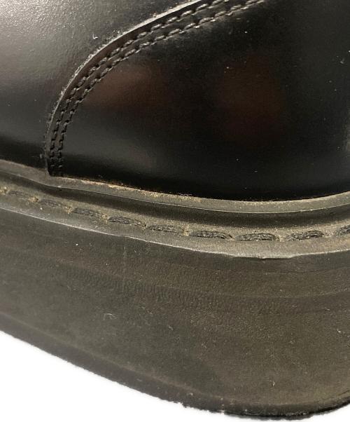 BALENCIAGA（バレンシアガ）BALENCIAGA (バレンシアガ) Inspector Leather Derby Shoes ブラック サイズ:40の古着・服飾アイテム