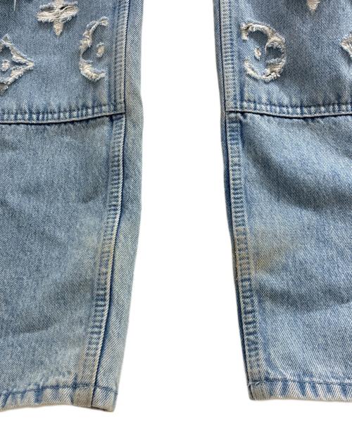 LOUIS VUITTON（ルイ ヴィトン）LOUIS VUITTON (ルイ ヴィトン) モノグラムデニムスケートジーンズ インディゴ サイズ:33の古着・服飾アイテム