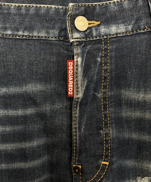 DSQUARED2（ディースクエアード）DSQUARED2 (ディースクエアード) TIDY BIKER インディゴ サイズ:46の古着・服飾アイテム