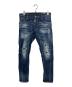 DSQUARED2（ディースクエアード）の古着「TIDY BIKER」｜インディゴ