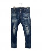 DSQUARED2ディースクエアード）の古着「TIDY BIKER」｜インディゴ