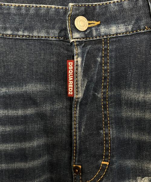 DSQUARED2（ディースクエアード）DSQUARED2 (ディースクエアード) TIDY BIKER インディゴ サイズ:46の古着・服飾アイテム