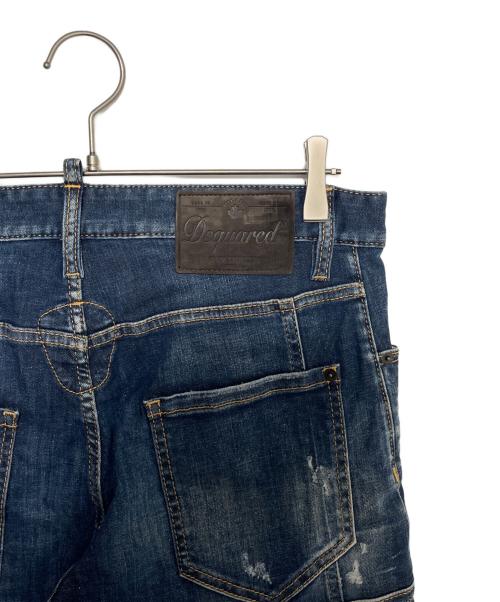 DSQUARED2（ディースクエアード）DSQUARED2 (ディースクエアード) TIDY BIKER インディゴ サイズ:46の古着・服飾アイテム