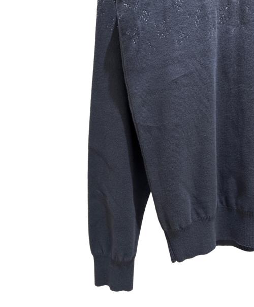 LOUIS VUITTON（ルイ ヴィトン）LOUIS VUITTON (ルイ ヴィトン) グラディエントモノグラム ニット/RM241Q USO HQN42W グレー サイズ:Sの古着・服飾アイテム
