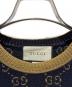 中古・古着 GUCCI (グッチ) GGコットンラメ半袖ニット ブラック×ゴールド サイズ:M：80000円