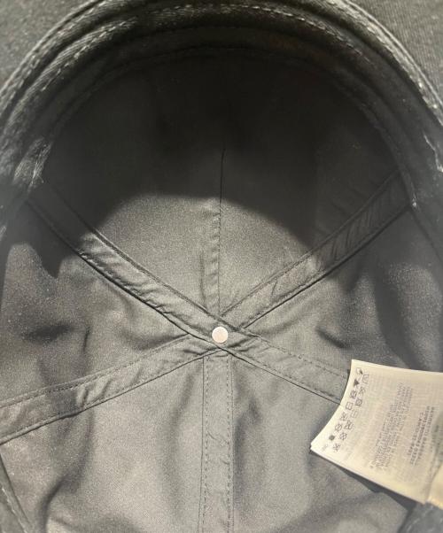 MONCLER（モンクレール）MONCLER (モンクレール) ロゴ刺繍ベースボールキャップ ブラック サイズ:-の古着・服飾アイテム