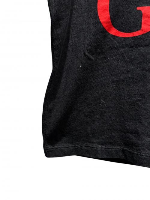 GUCCI（グッチ）GUCCI (グッチ) ロゴキャットプリントTシャツ ブラック サイズ:XSの古着・服飾アイテム