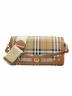 BURBERRY（バーバリー）の古着「トップハンドルノートバッグ/8066165」｜ベージュ×ブラウン