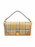 BURBERRY (バーバリー) トップハンドルノートバッグ/8066165 ベージュ×ブラウン サイズ:-：120000円