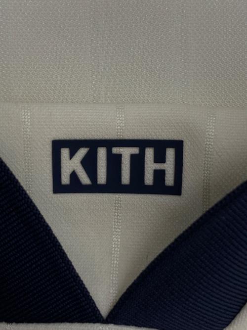 KITH（キス）KITH (キス) New York Edison Soccer Jersey ホワイト サイズ:Mの古着・服飾アイテム