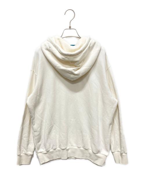 GUCCI（グッチ）GUCCI (グッチ) adidas (アディダス) ロゴパーカー ホワイト×ピンク サイズ:XSの古着・服飾アイテム