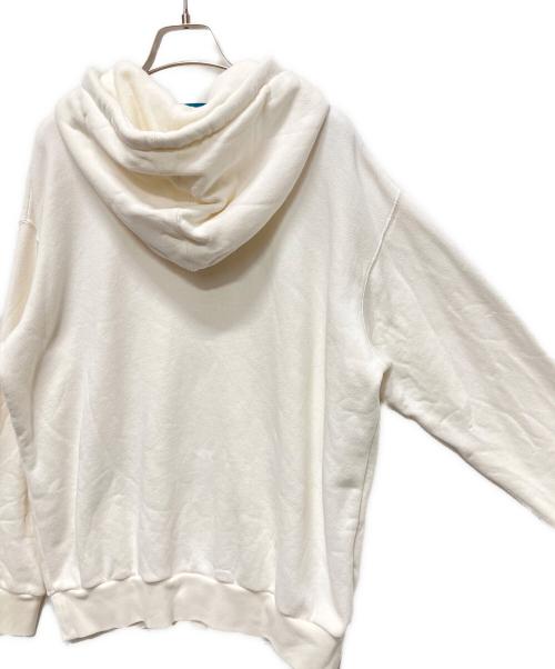 GUCCI（グッチ）GUCCI (グッチ) adidas (アディダス) ロゴパーカー ホワイト×ピンク サイズ:XSの古着・服飾アイテム