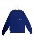 CHROME HEARTSクロムハーツ）の古着「Star Long Sleeve Tee」｜ブルー