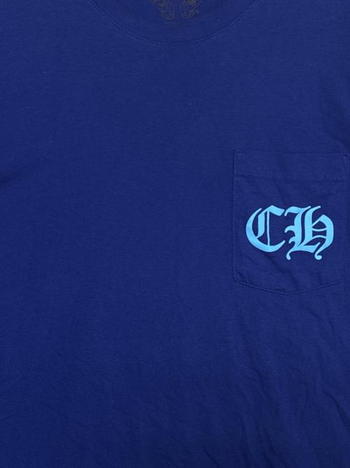 CHROME HEARTS（クロムハーツ）CHROME HEARTS (クロムハーツ) Star Long Sleeve Tee ブルー サイズ:Lの古着・服飾アイテム