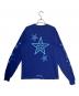 CHROME HEARTS (クロムハーツ) Star Long Sleeve Tee ブルー サイズ:L：120000円