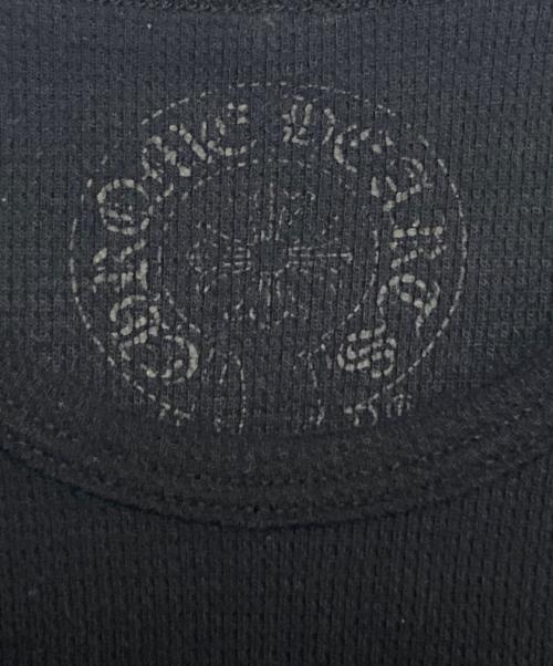 CHROME HEARTS（クロムハーツ）CHROME HEARTS (クロムハーツ) ロゴロングスリーブカットソー ブラック サイズ:Mの古着・服飾アイテム