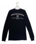 CHROME HEARTS（クロムハーツ）の古着「ロゴロングスリーブカットソー」｜ブラック