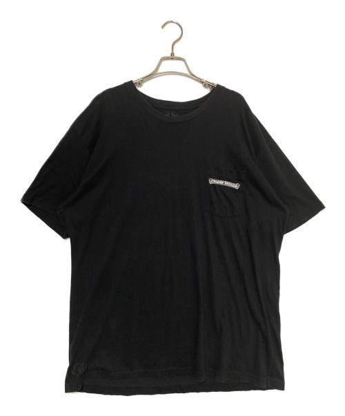 CHROME HEARTS（クロムハーツ）CHROME HEARTS (クロムハーツ) ARCH LOGO SCROLL RABEL USA PRINT TEE ブラック サイズ:XXLの古着・服飾アイテム