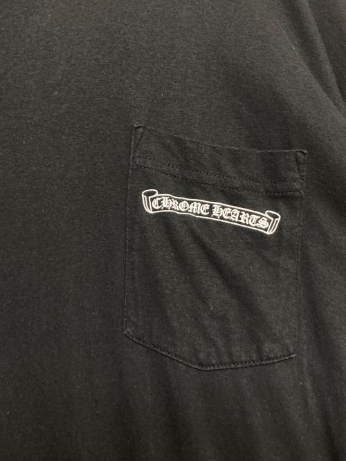 CHROME HEARTS（クロムハーツ）CHROME HEARTS (クロムハーツ) ARCH LOGO SCROLL RABEL USA PRINT TEE ブラック サイズ:XXLの古着・服飾アイテム