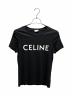 CELINE（セリーヌ）の古着「ロゴTシャツ/2X314916G」｜ブラック