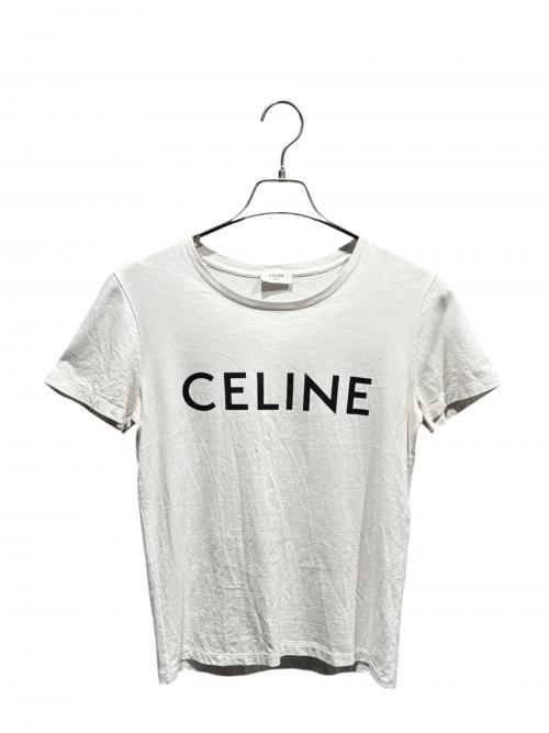 CELINE（セリーヌ）CELINE (セリーヌ) ロゴTシャツ/2X314916G ホワイト サイズ:XSの古着・服飾アイテム