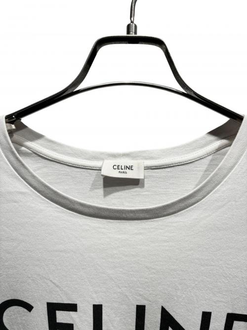 CELINE（セリーヌ）CELINE (セリーヌ) ロゴTシャツ/2X314916G ホワイト サイズ:XSの古着・服飾アイテム