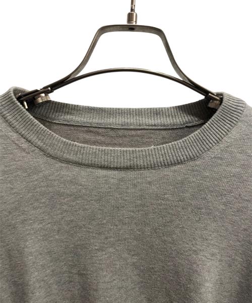 Maison Margiela（メゾンマルジェラ）Maison Margiela (メゾンマルジェラ) エルボーパッチニット グレー サイズ:Mの古着・服飾アイテム
