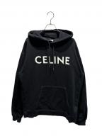 CELINEセリーヌ）の古着「ロゴパーカー/2Y321052H」｜ブラック