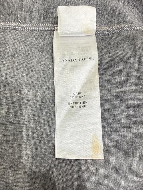 CANADA GOOSE（カナダグース）CANADA GOOSE (カナダグース) Simcoe Zip Up Sweater Kind High Pile Fleece(シムコー ジップアップ セーター カインド ハイパイル フリース) ホワイト サイズ:Mの古着・服飾アイテム