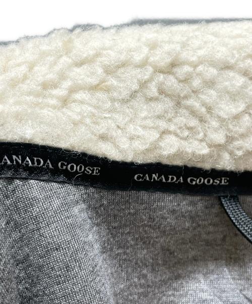 CANADA GOOSE（カナダグース）CANADA GOOSE (カナダグース) Simcoe Zip Up Sweater Kind High Pile Fleece(シムコー ジップアップ セーター カインド ハイパイル フリース) ホワイト サイズ:Mの古着・服飾アイテム