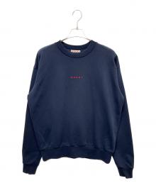 MARNI（マルニ）の古着「コンパクトロゴスウェット」｜ネイビー