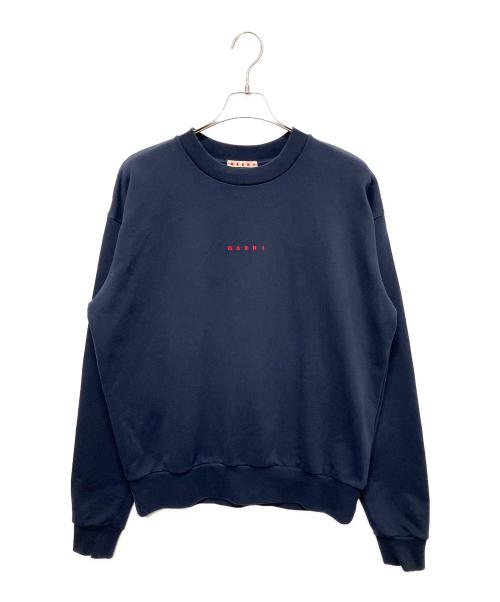 MARNI（マルニ）MARNI (マルニ) コンパクトロゴスウェット ネイビー サイズ:48の古着・服飾アイテム
